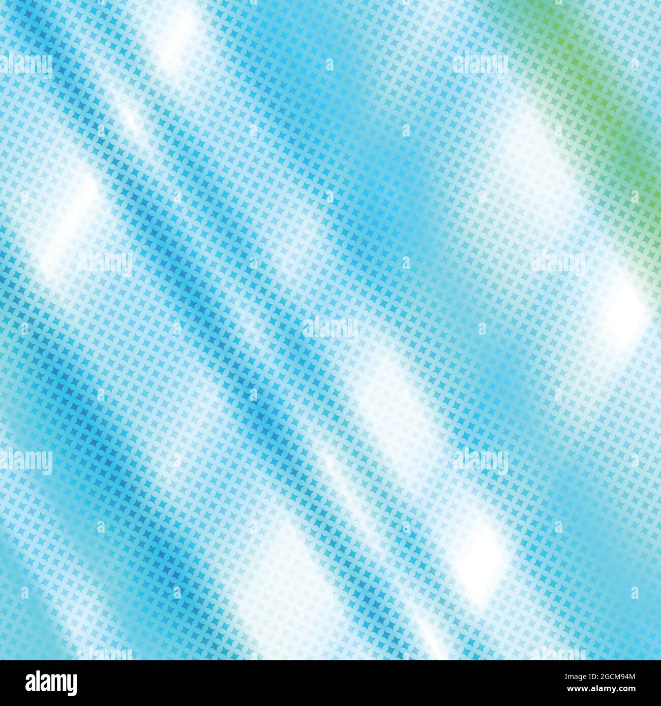 90-s style. 90-s style. Creative illustration in halftone style with blue gradient. Abstract colorful geometric background. Pattern for wallpaper, web Stock Vector