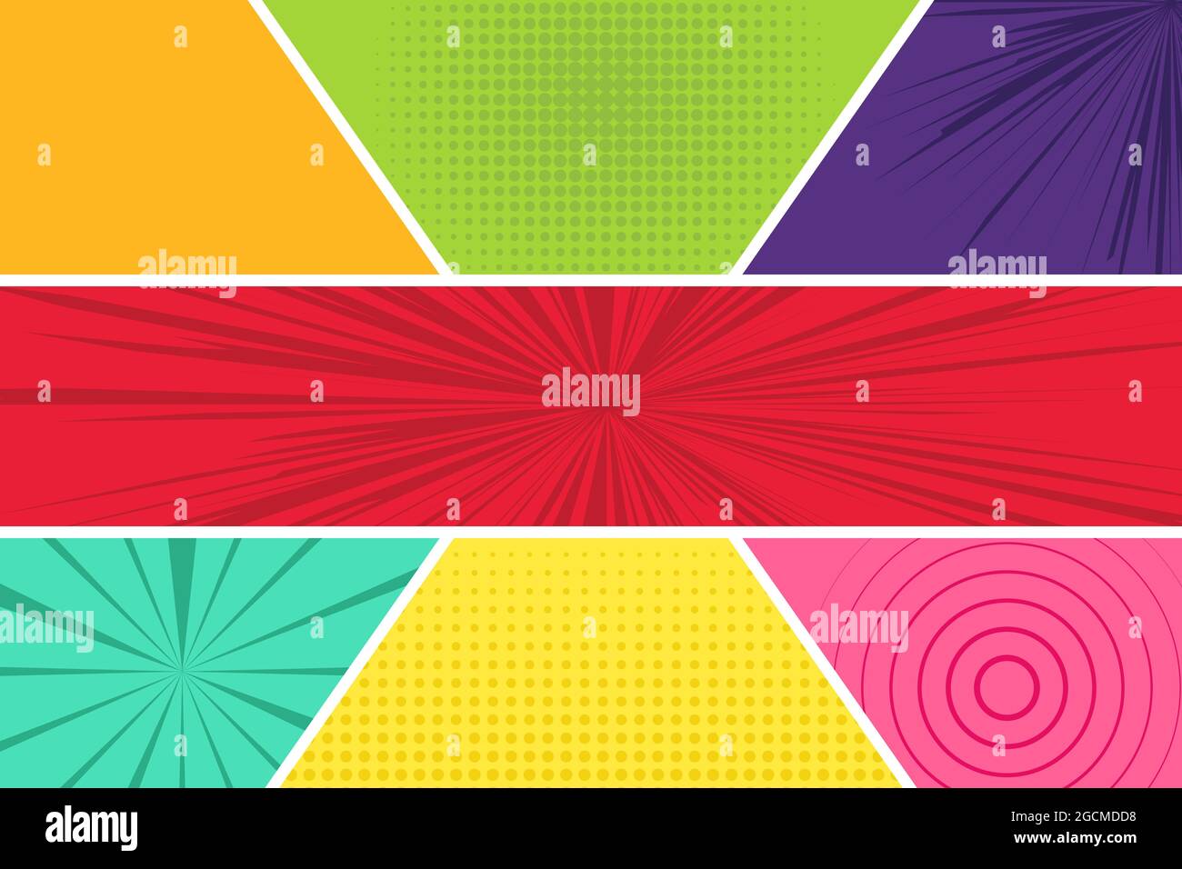 Comic Book Design Element Vector Illustration Stock Vector Image & Art ...