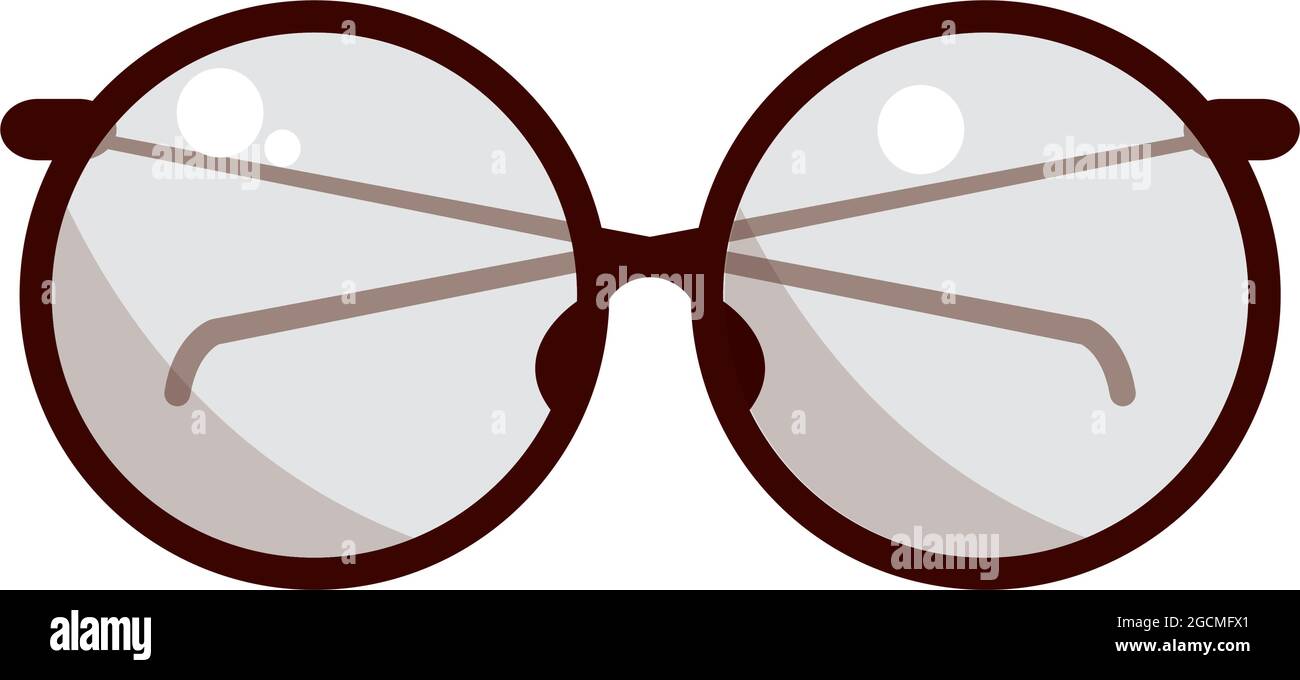 round glasses vintage Stock Vector Image & Art Alamy