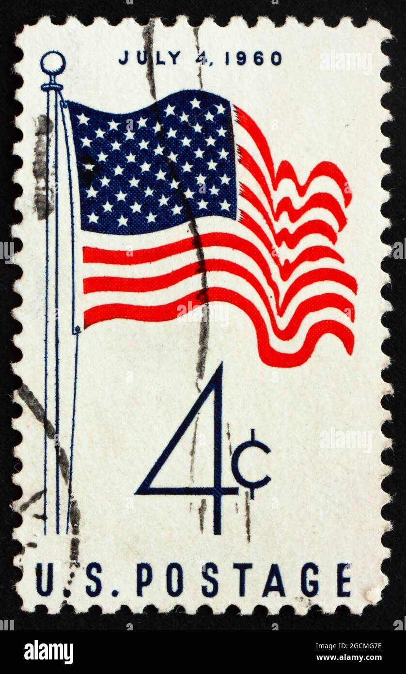 book of U.S. forever postage stamps Stock Photo - Alamy