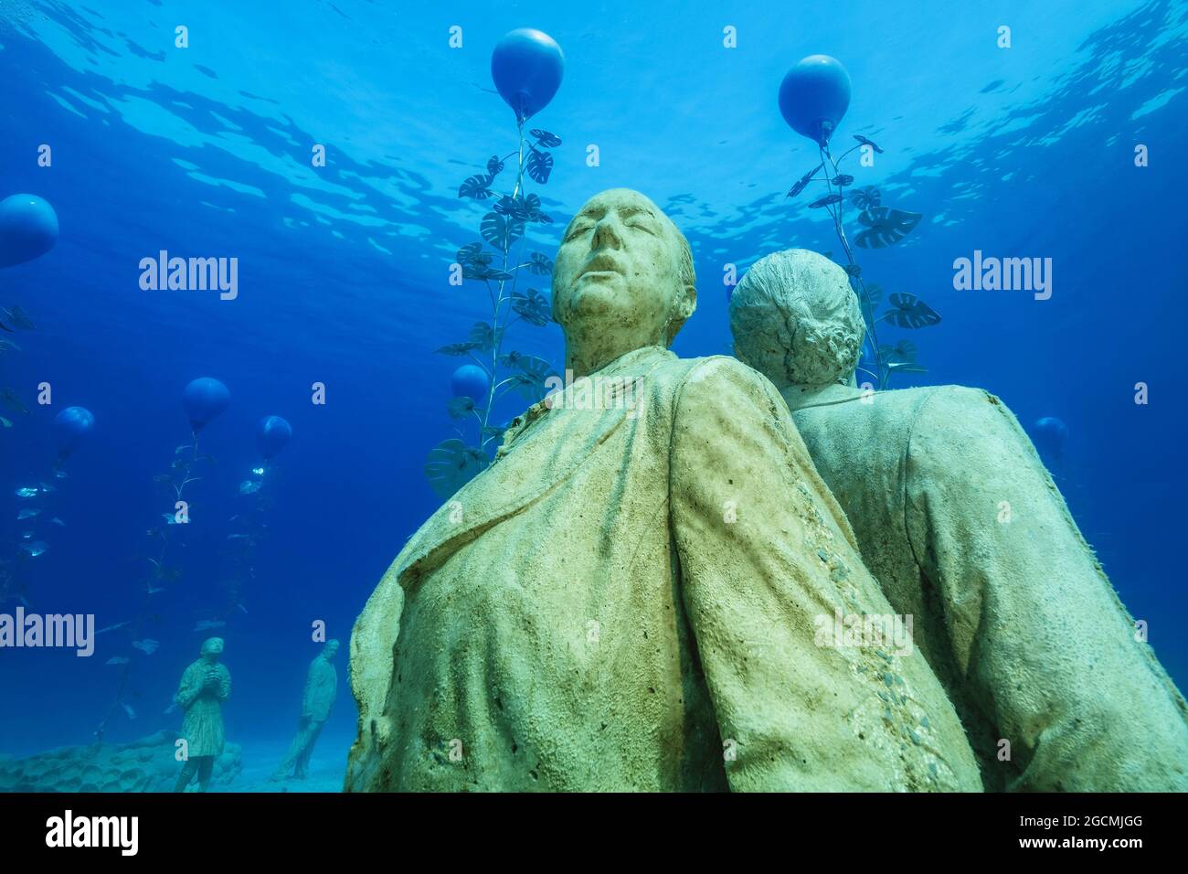 Museum of Underwater Sculpture Ayia Napa (MUSAN). Art work sculptor