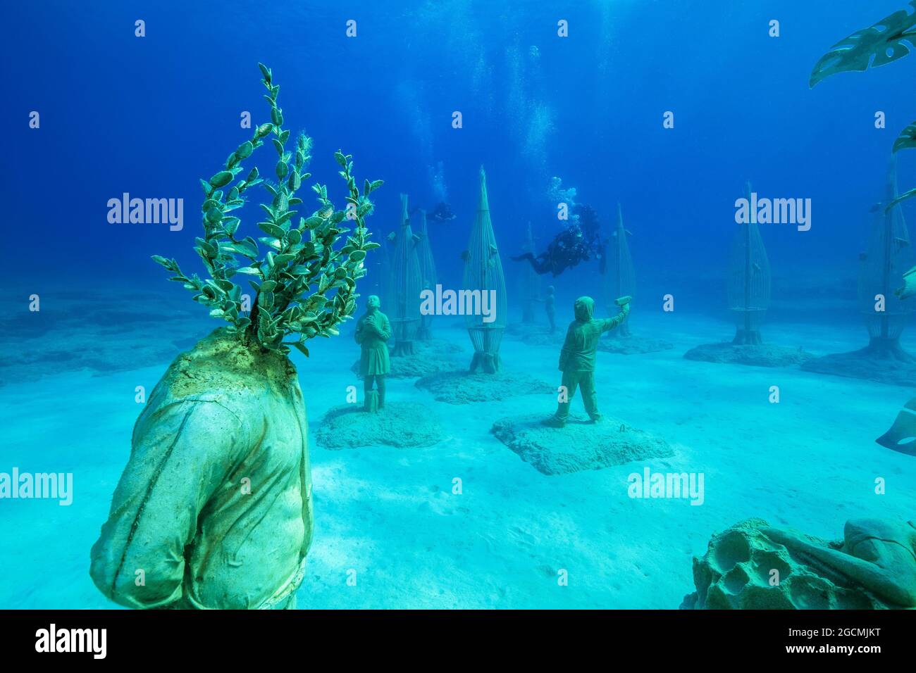 Museum of Underwater Sculpture Ayia Napa (MUSAN). Art work sculptor
