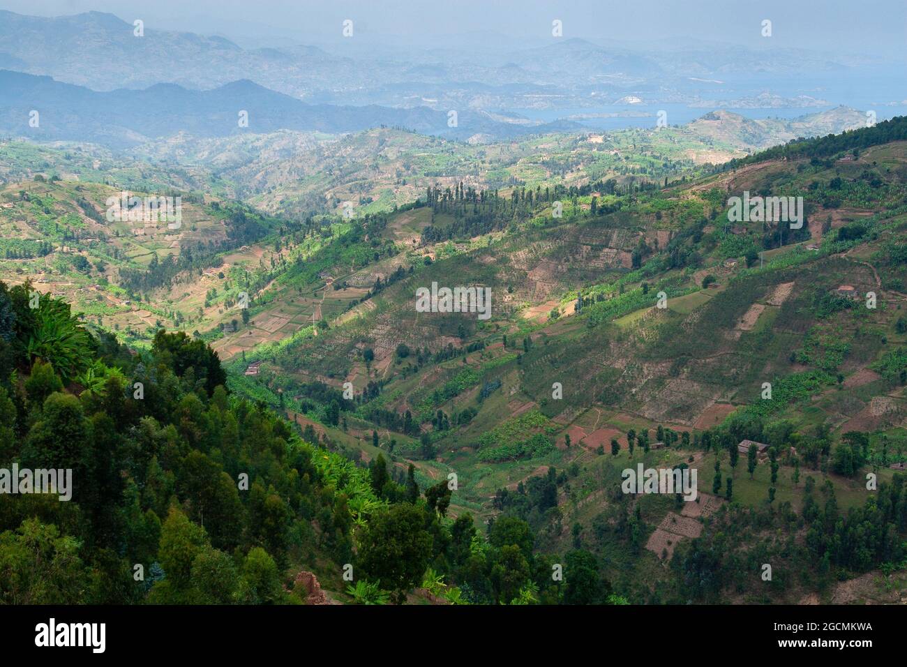 Rwanda land of thousands hills Stock Photo Alamy