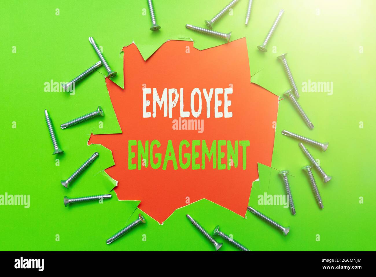 Writing displaying text Employee Engagement. Word for relationship between  an organization and its employees Workshop Improvement Ideas Productivity  Stock Photo - Alamy