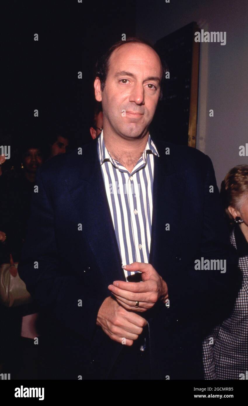 Gene Siskel May 1990 Credit: Ralph Dominguez/MediaPunch Stock Photo - Alamy