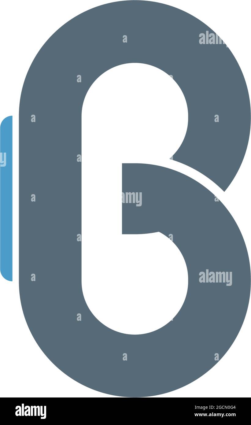 Letter B logo icon design concept illustrtation Stock Vector