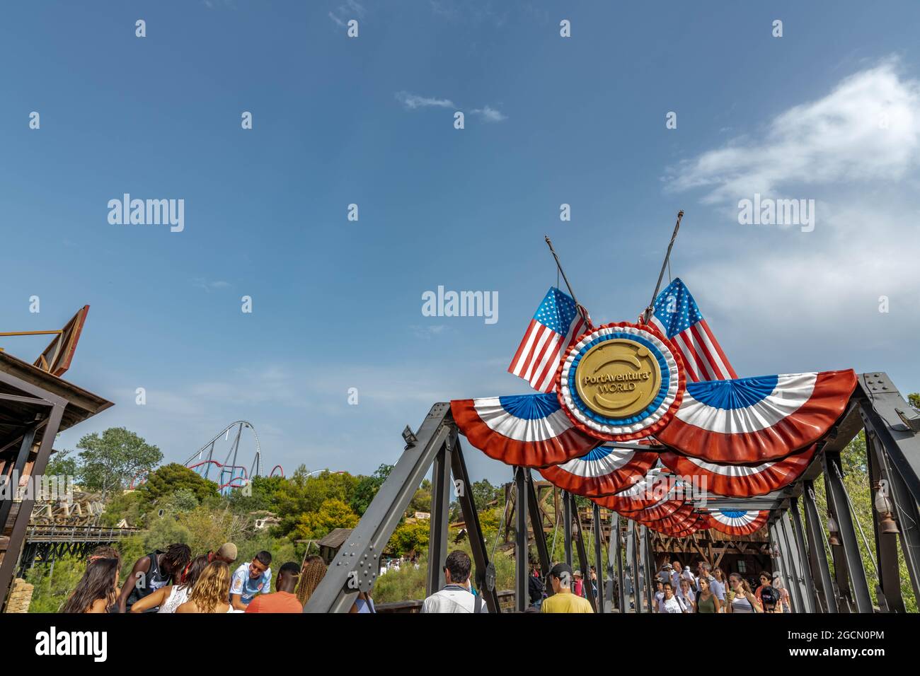 PortAventura World Theme Park Salou Spain Stock Photo Alamy portaventura-world-theme-park-salou-spain-stock-photo-alamy