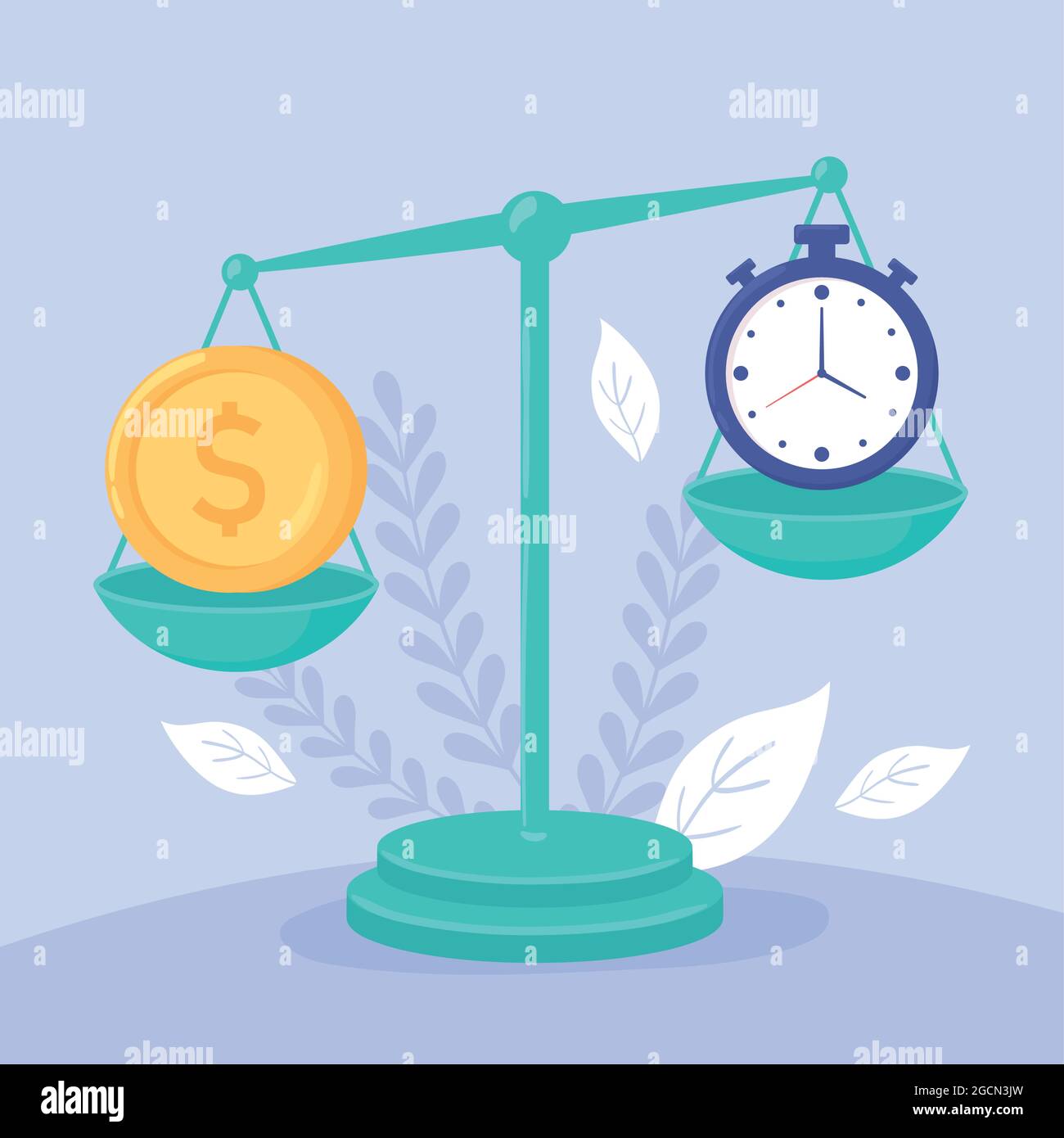 Time money scale measuring hi-res stock photography and images - Alamy