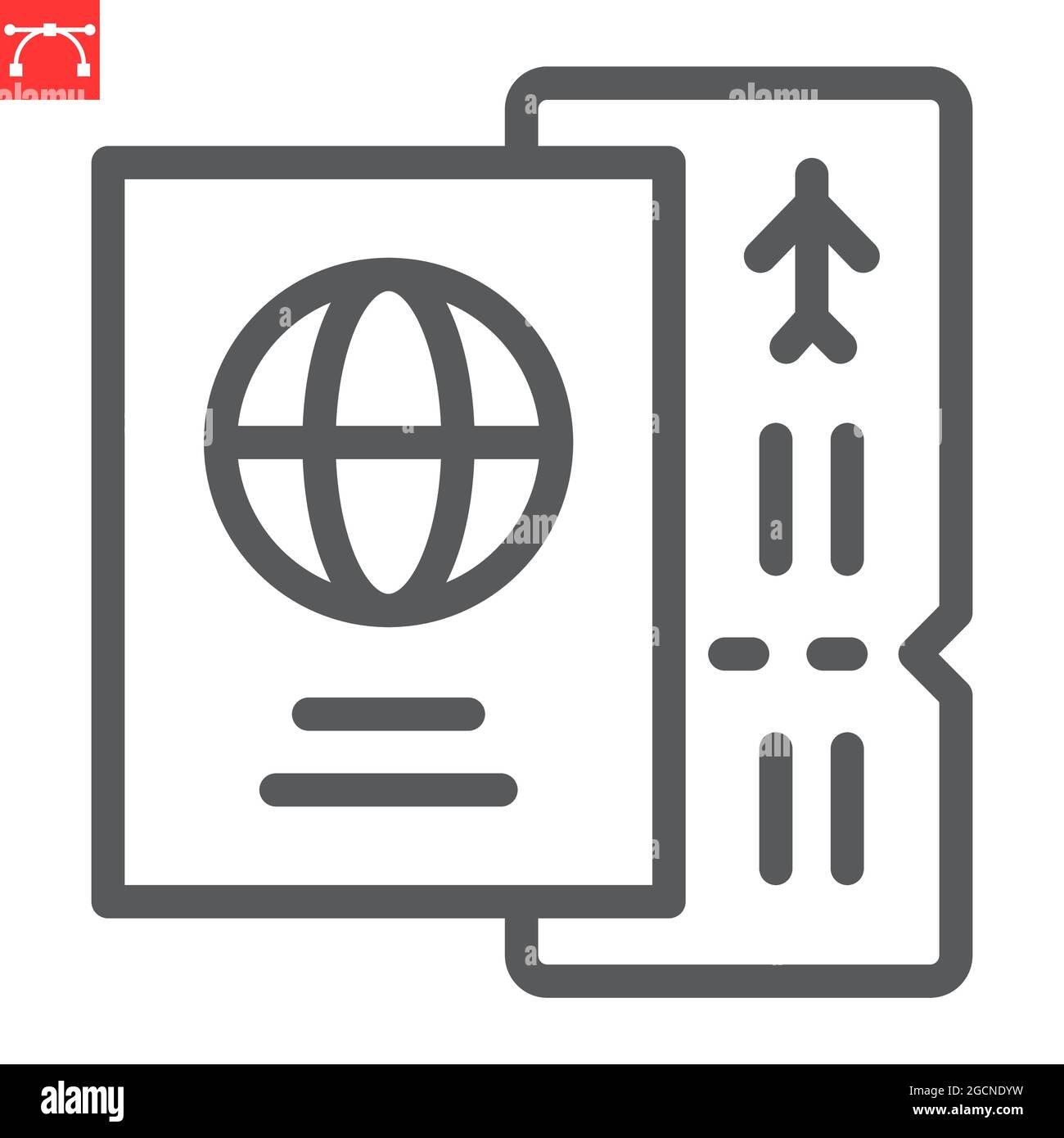 Passport Vector Art