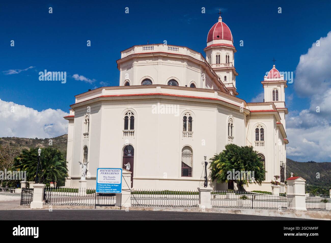 Church in El Cobre village, Cuba Stock Photo Alamy