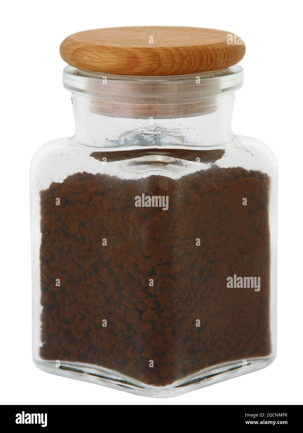 Jar of instant coffee isolated on white Stock Photo - Alamy