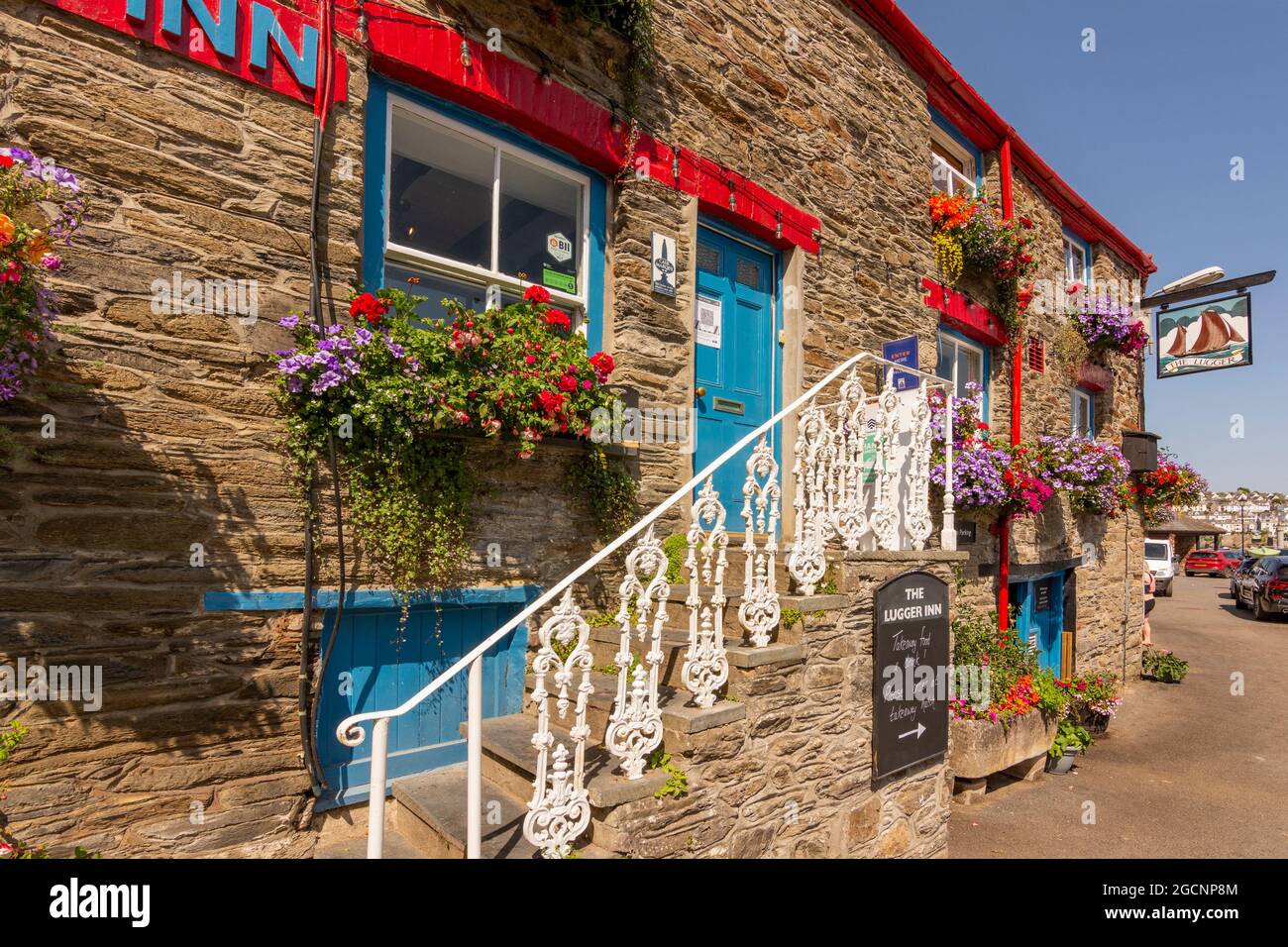 Polruan quayside hi-res stock photography and images - Alamy