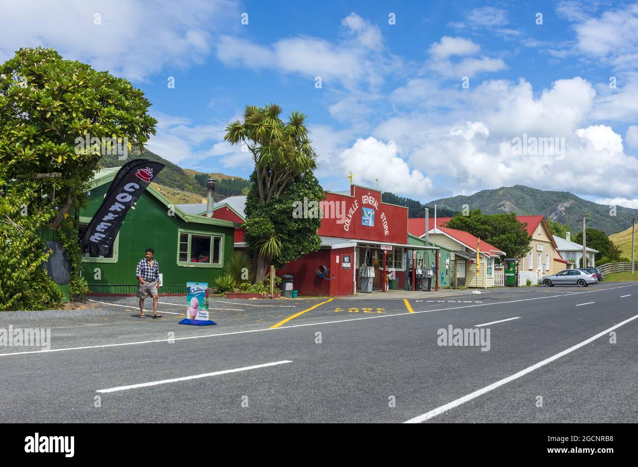 COROMANDEL, NEW ZEALAND Dec 15, 2015 Colville, Coromandel, New