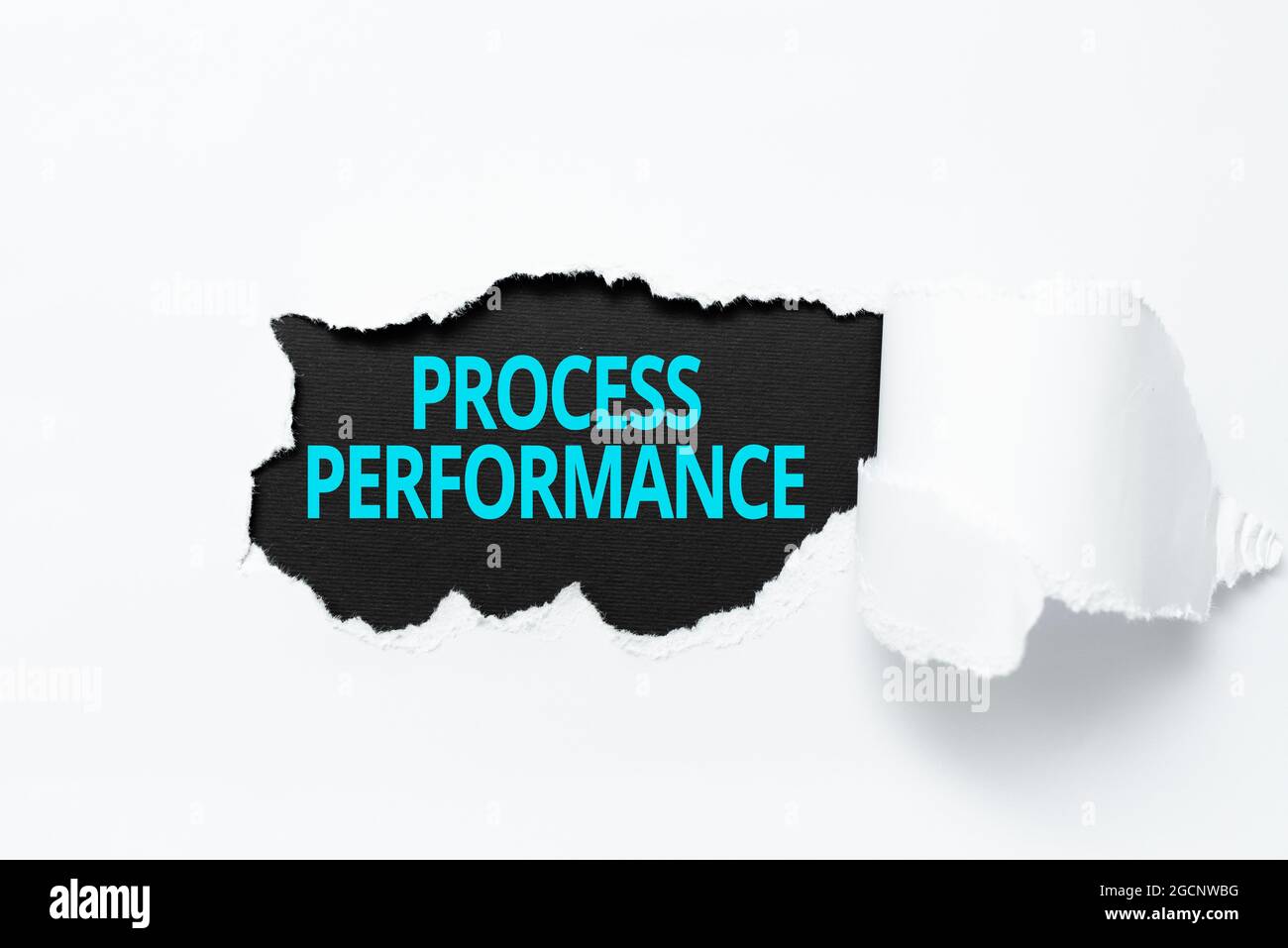 Sign displaying Process Performance. Business idea measure of how ...