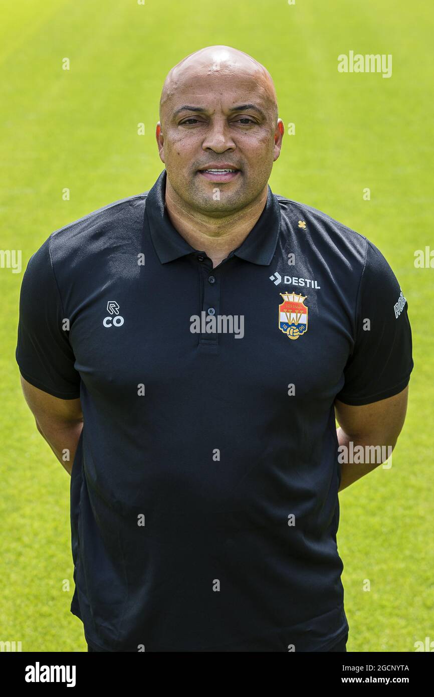 TILBURG -  09-08-2021. Koning Willem II stadium Dutch football, eredivisie, season 2021-2022. Photocall Willem II. Technical staf, condition trainer Chima Onyeike (Photo by Pro Shots/Sipa USA) *** World Rights Except Austria and The Netherlands *** Stock Photo