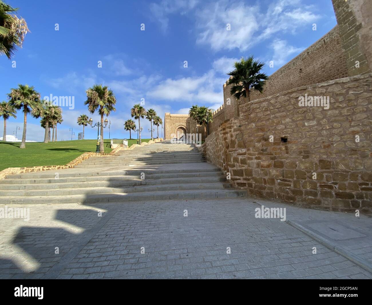 Historic kasbah of oudayas in Rabat,Morocco Stock Photo - Alamy