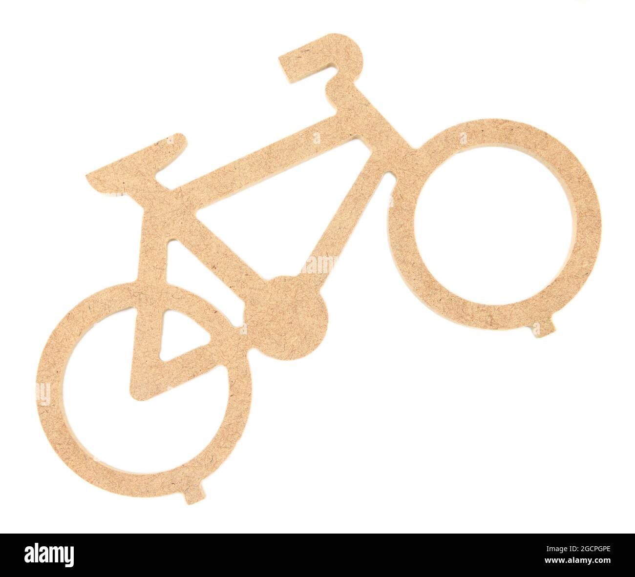 Decorative bicycle isolated on white Stock Photo Alamy