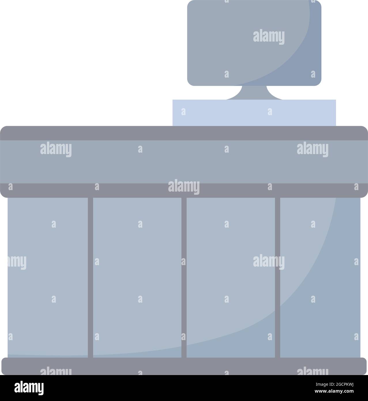 Finance cash register machine Stock Vector Images - Alamy