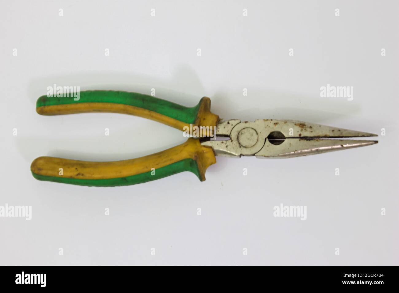 Pliers on a white background Stock Photo