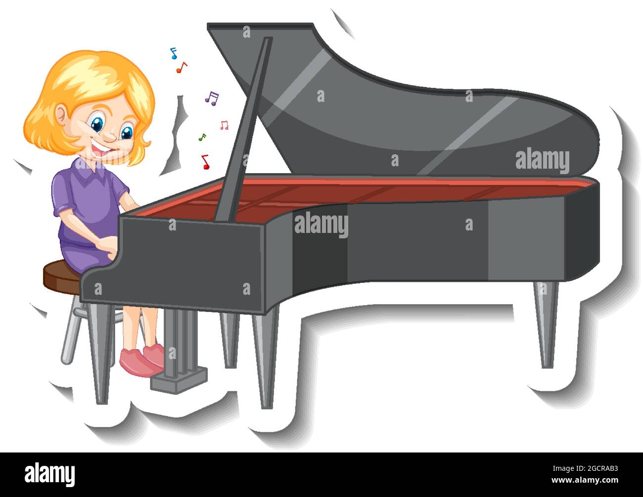 Girl Playing Piano Clip Art girl-playing-piano-clip-art