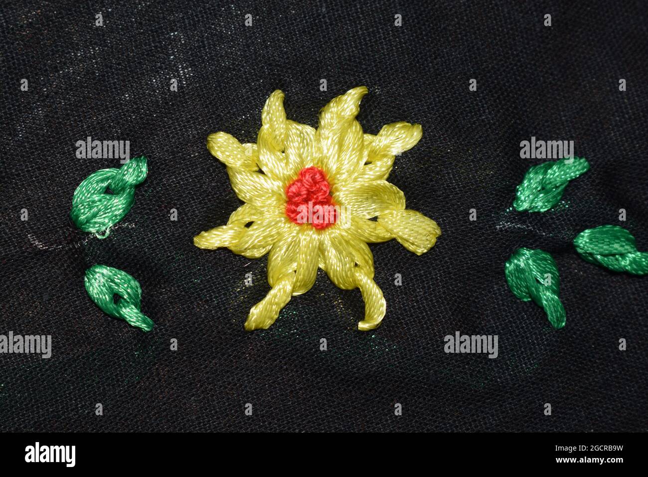 Ribbon embroidery work hi-res stock photography and images - Alamy