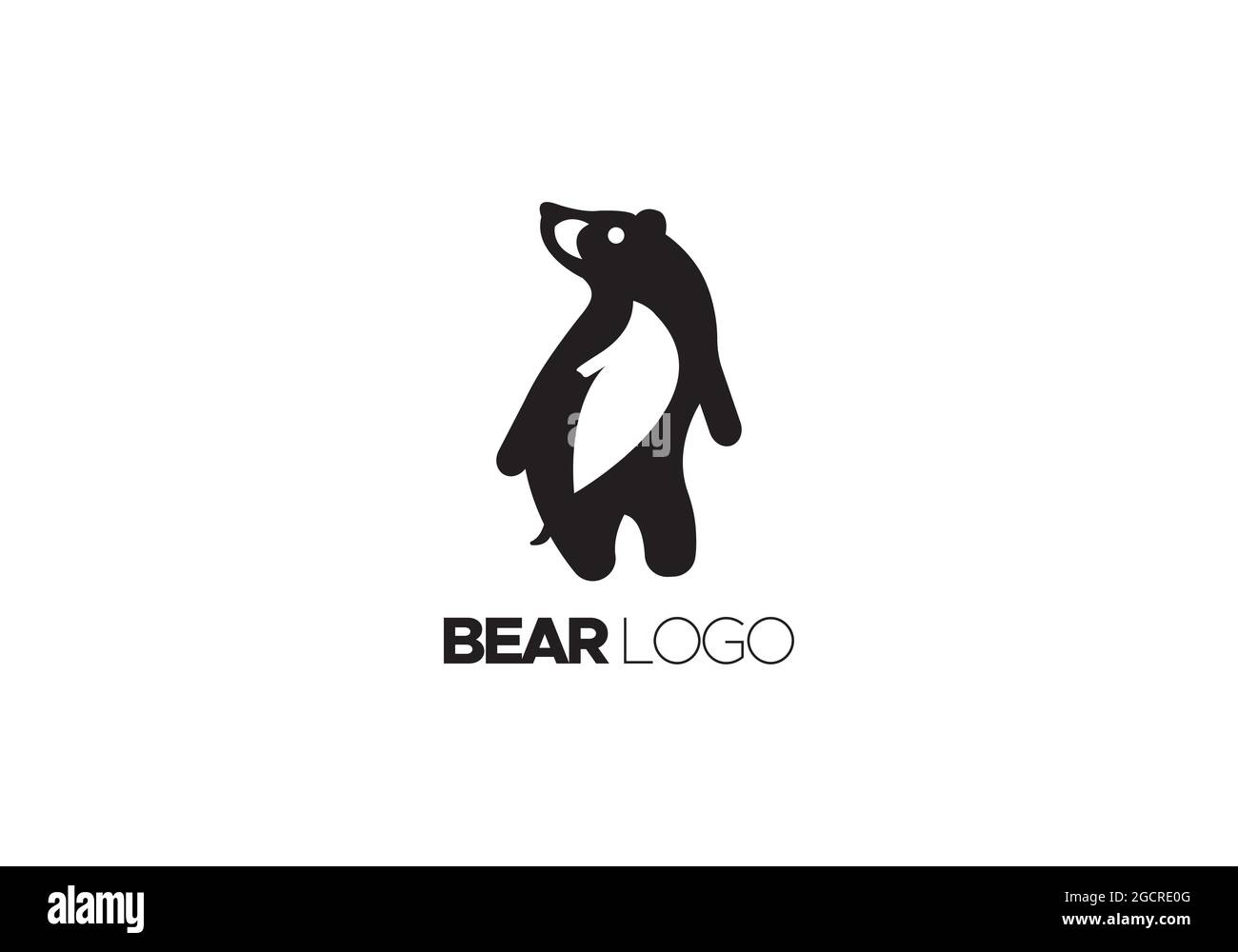 bear logo design template Stock Vector Image & Art Alamy