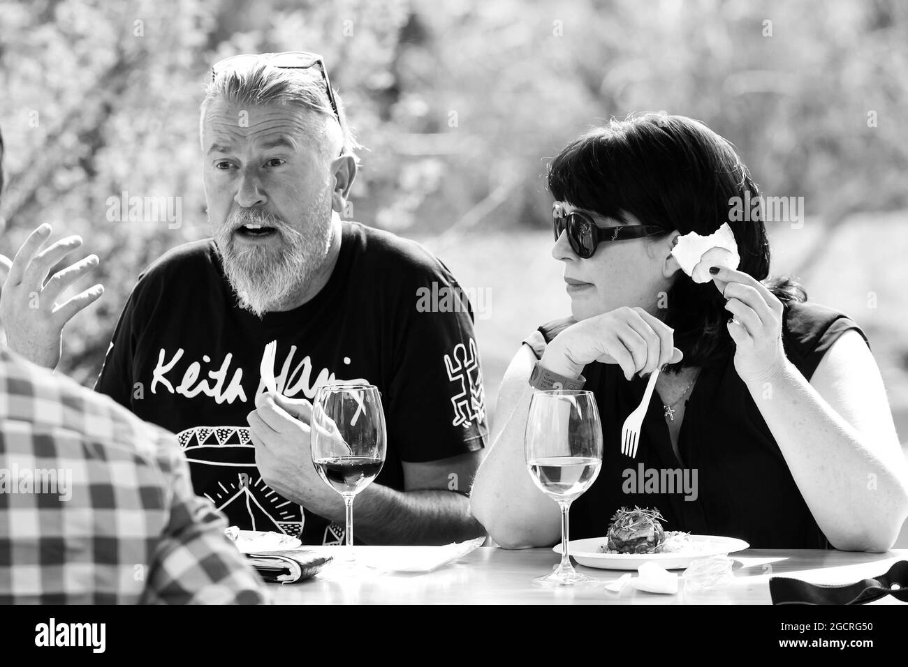 JOHANNESBURG, SOUTH AFRICA - Jan 05, 2021: A grayscale of people at an