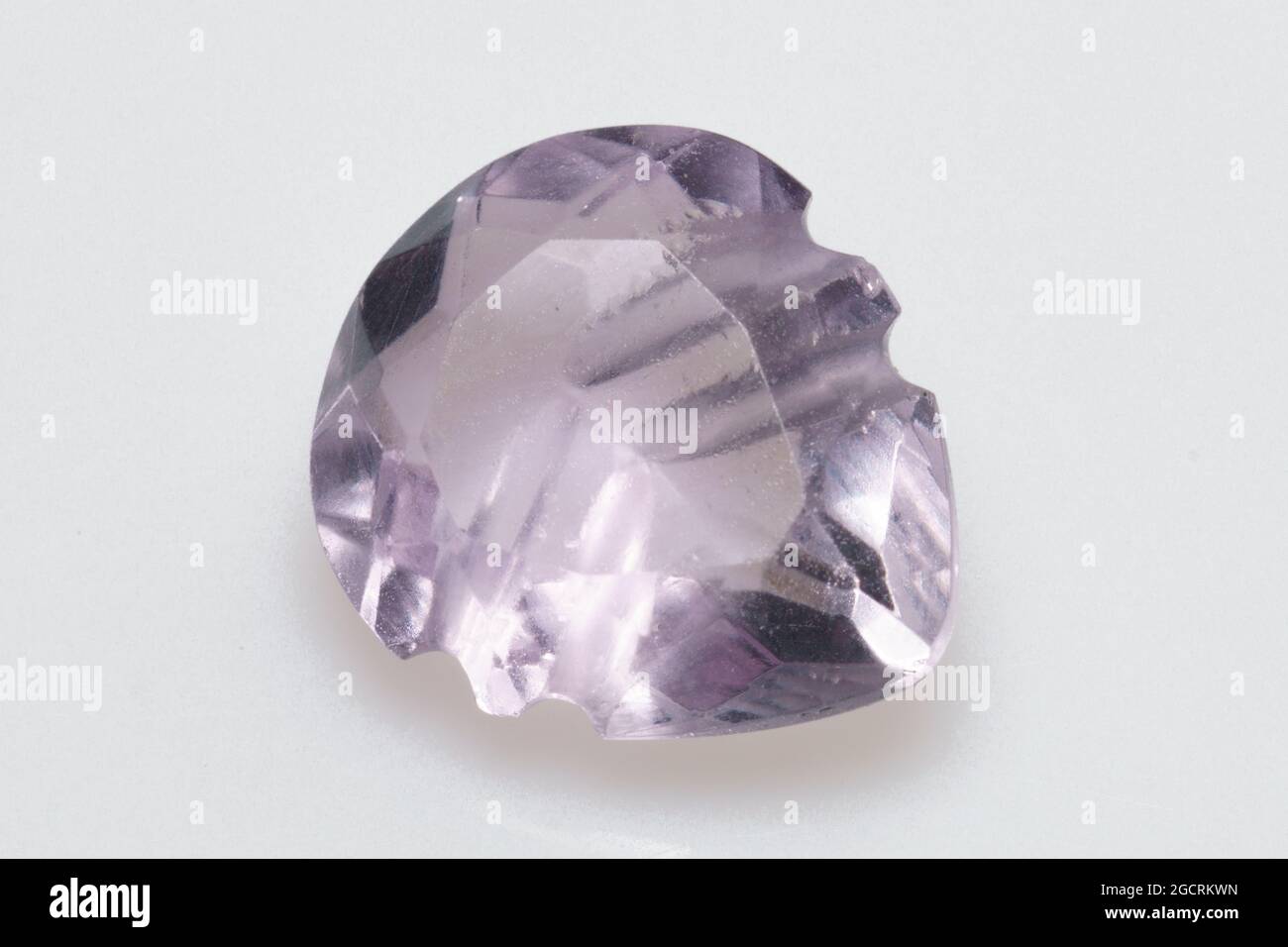 Natural stone amethyst on background Stock Photo