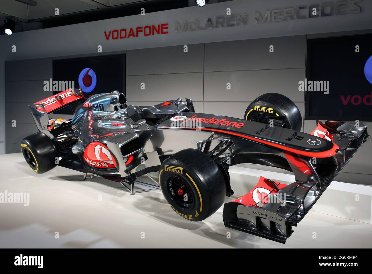 Mclaren Mp4 27 Launch 01 February 12 Mclaren Technology Centre Woking Uk Stock Photo Alamy