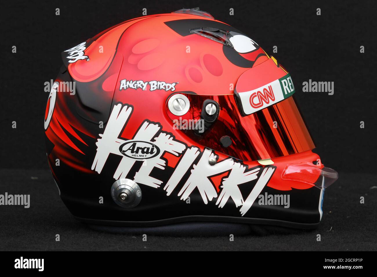 The helmet of heikki kovalainen hi-res stock photography and images - Alamy