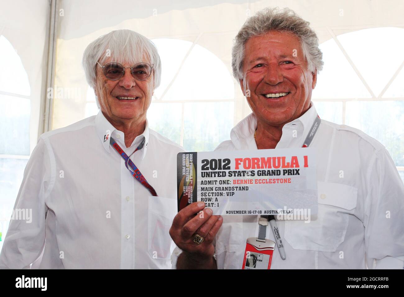 Bernie ecclestone left hi-res stock photography and images