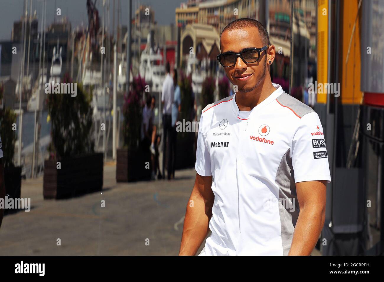 Lewis Hamilton (GBR) McLaren. European Grand Prix, Sunday 24th June 2012. Valencia, Spain. Stock Photo