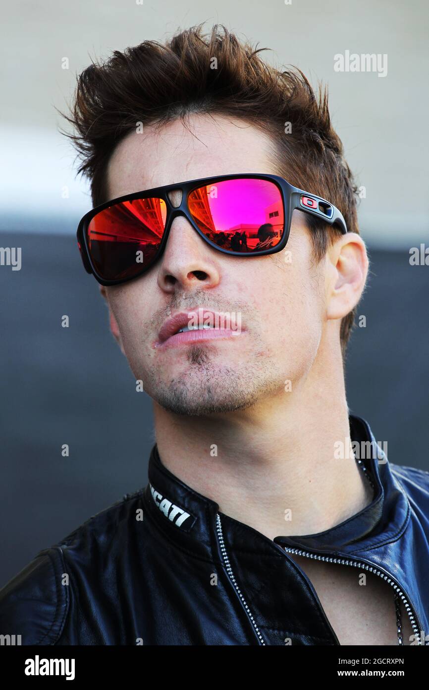 Nicky Hayden (USA) Moto GP Rider. United States Grand Prix, Sunday 18th  November 2012. Circuit of the Americas, Austin, Texas, USA Stock Photo -  Alamy