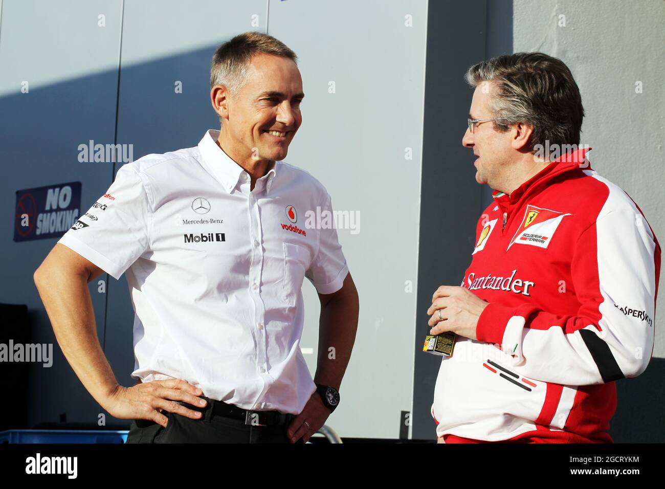 Mclaren chief executive officer pat fry hires stock photography and