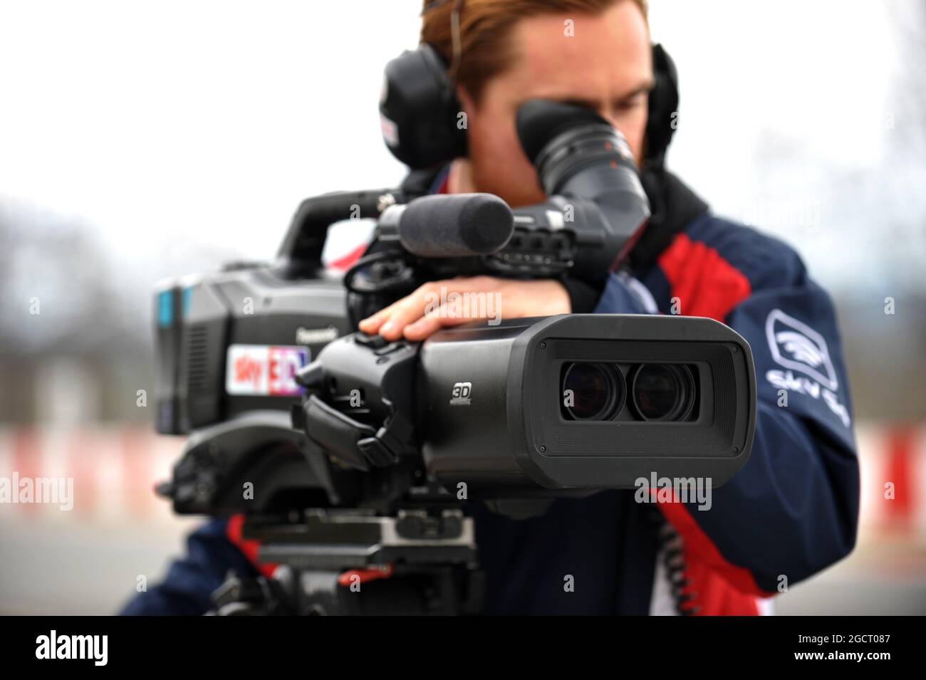 Sky F1 3D cameraman
