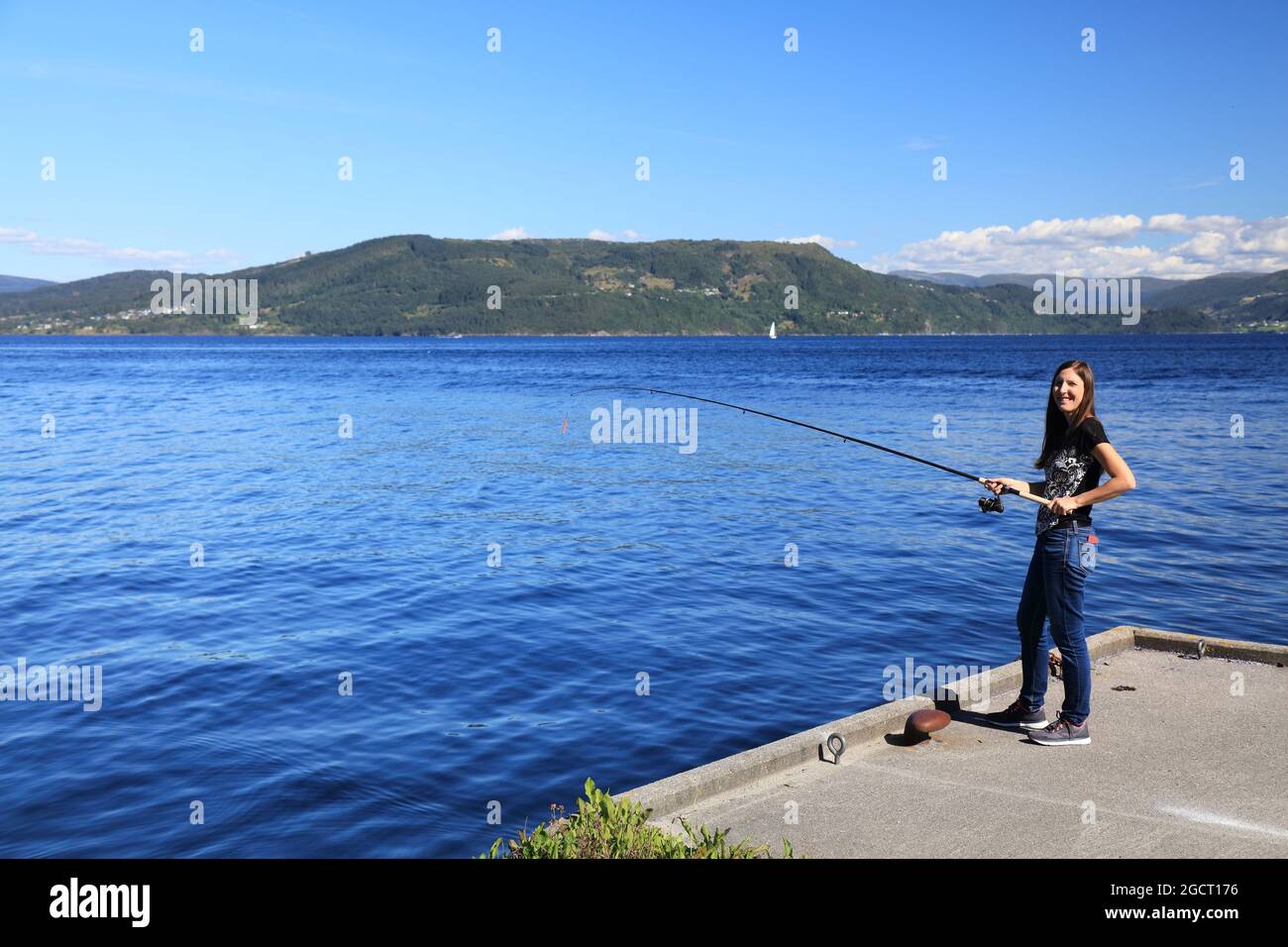 Spin fishing hi-res stock photography and images - Alamy