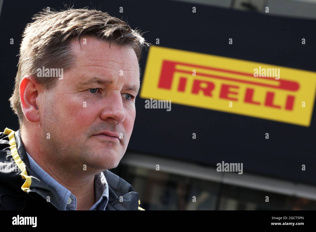 Paul Hembery (GBR) Pirelli Motorsport Director. German Grand Prix, Friday 5th July 2013. Nurburgring, Germany. Stock Photo