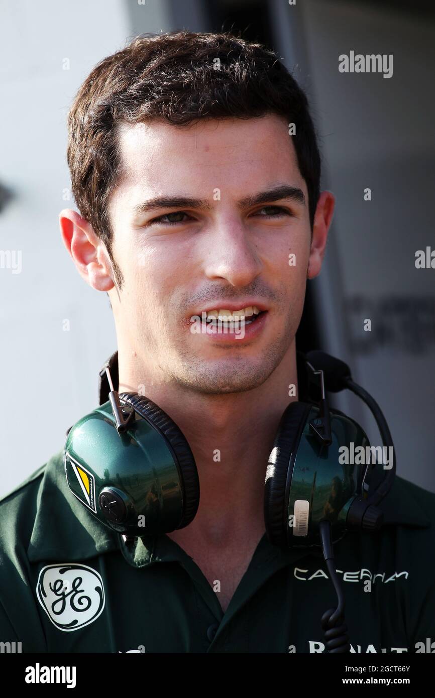 Alexander Rossi (USA) Caterham F1 Reserve Driver. Formula One Young
