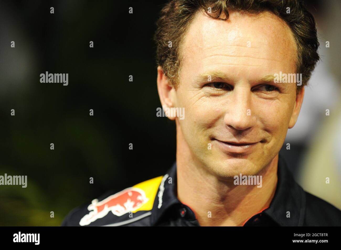 Christian Horner (GBR) Red Bull Racing Team Principal. Singapore Grand ...