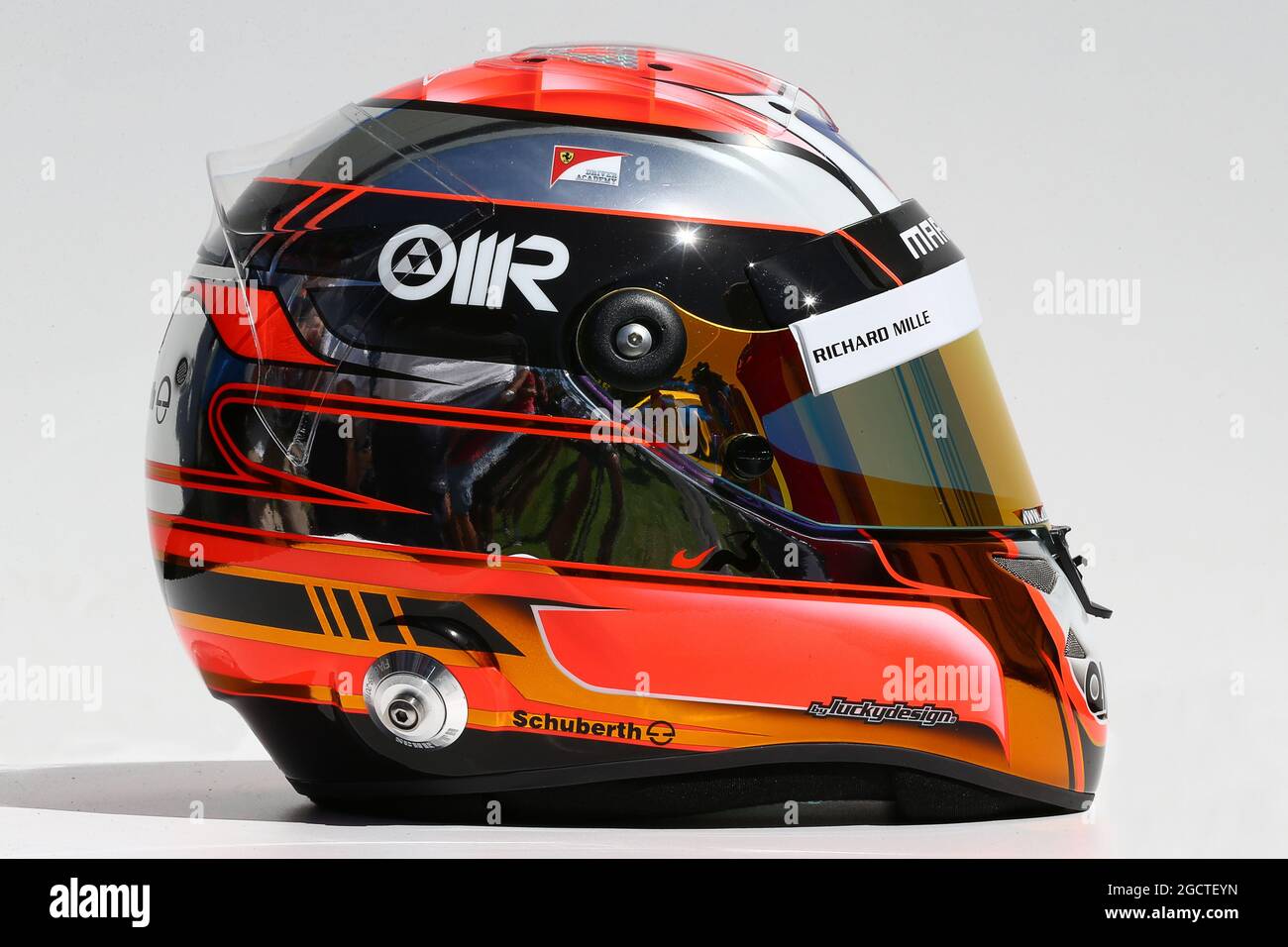 The helmet of jules bianchi hi-res stock photography and images - Alamy