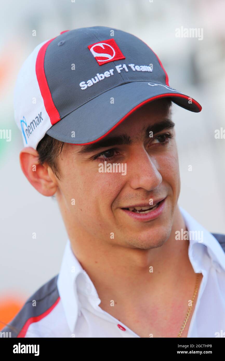 Esteban Gutierrez (MEX) Sauber. Spanish Grand Prix, Friday 9th May 2014. Barcelona, Spain. Stock Photo