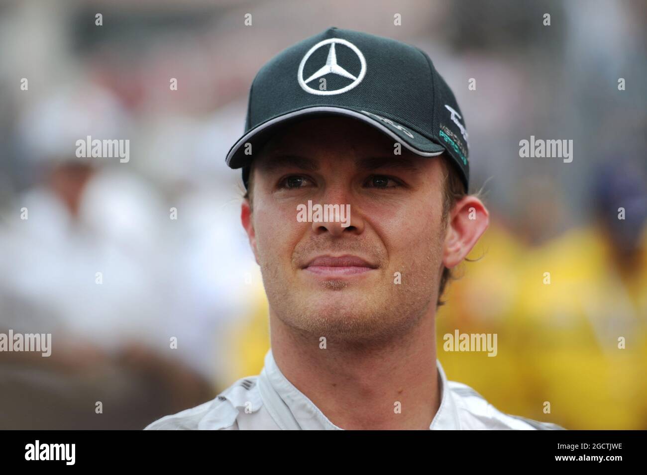 Race winner Nico Rosberg (GER) Mercedes AMG F1. Monaco Grand Prix, Sunday 25th May 2014. Monte Carlo, Monaco. Stock Photo