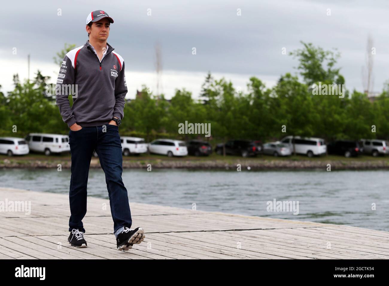 Esteban Gutierrez (MEX) Sauber. Canadian Grand Prix, Friday 6th June 2014. Montreal, Canada. Stock Photo