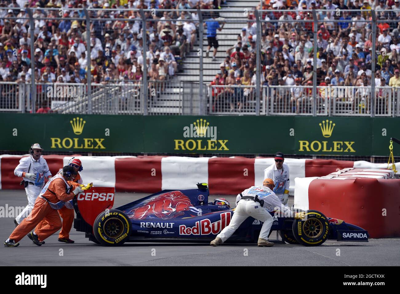 Scuderia toro rosso str9 retired from race hi-res stock