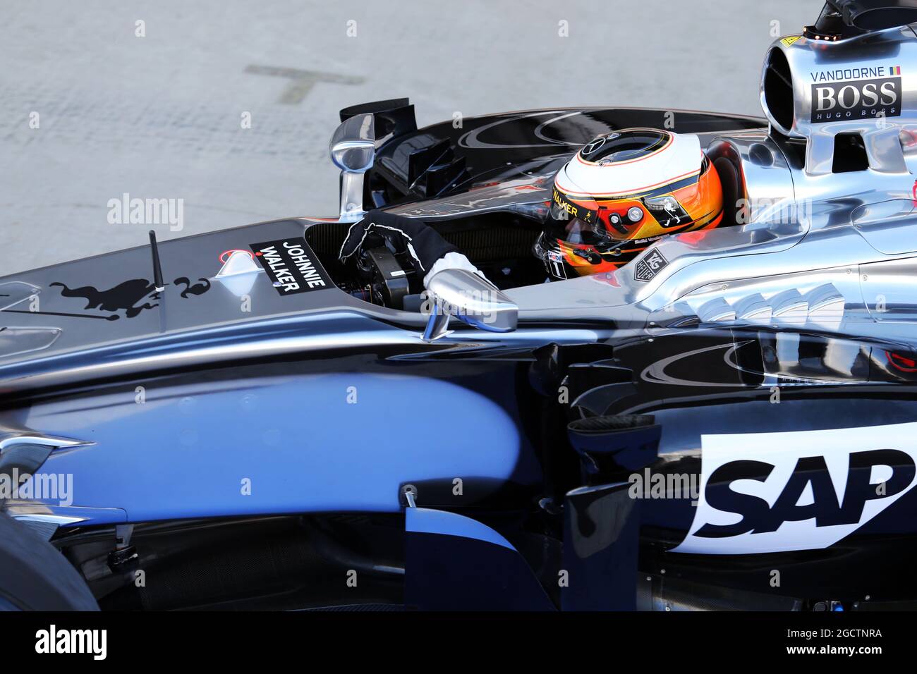 Mclaren mp4 29 test reserve driver hi-res stock photography and images -  Alamy