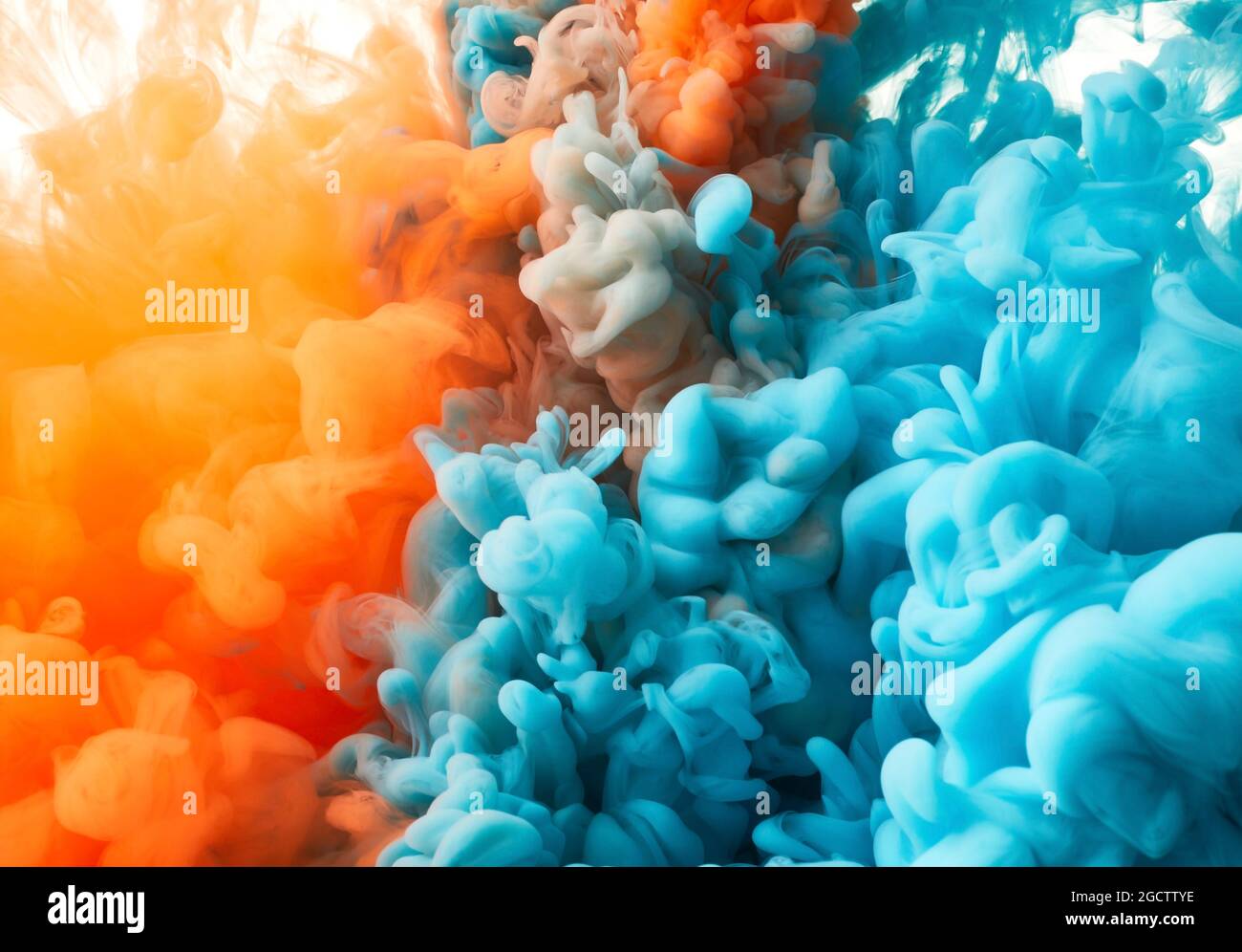 Ink Drops In Water Wallpaper