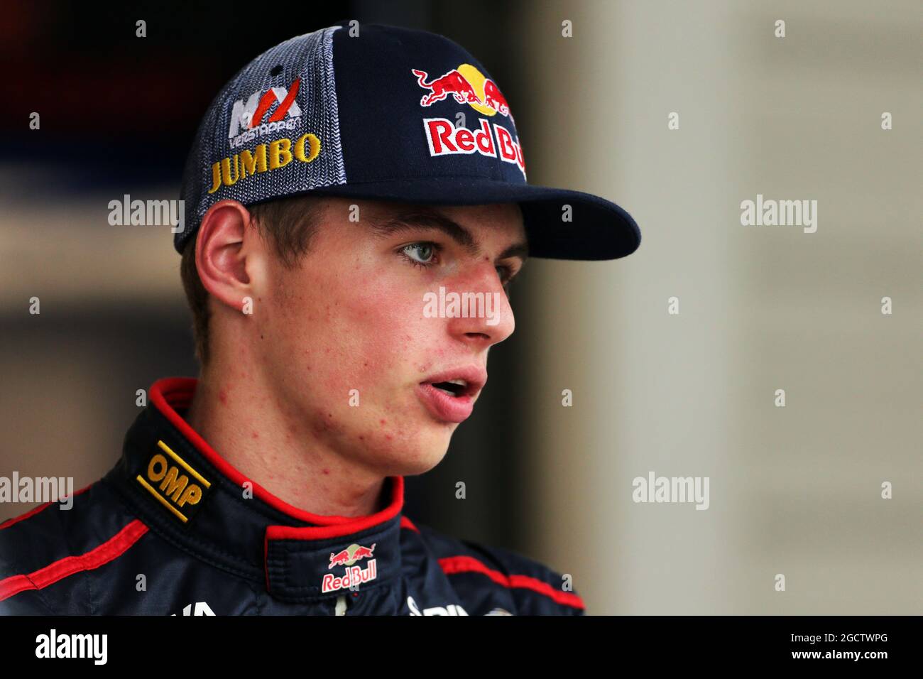 Max Verstappen (NLD) Scuderia Toro Rosso Test Driver. Japanese Grand Prix,  Friday 3rd October 2014. Suzuka, Japan Stock Photo - Alamy