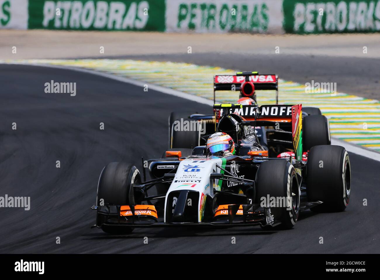 Minichamps 1/43 Force India VJM07 – Sergio Pérez 2014 (Édition Limitée, Occasion)