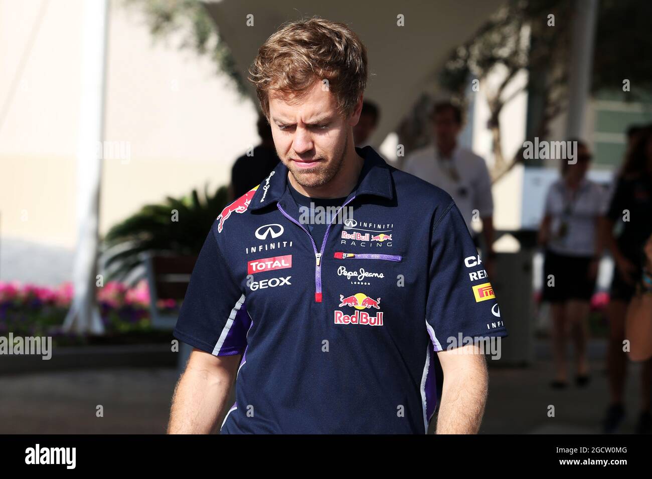 Sebastian Vettel (GER) Red Bull Racing. Abu Dhabi Grand Prix, Thursday ...