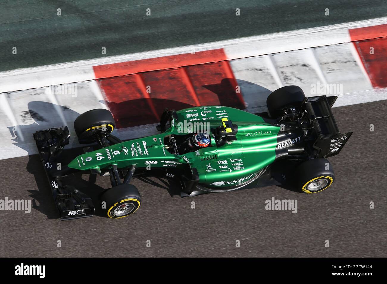 Spark 1:43 Will Stevens Caterham CT05 Abu Dhabi GP Formula 1